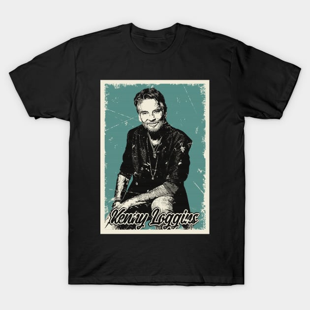 Vintage Kenny Loggins T-Shirt by Pinjem Seratus